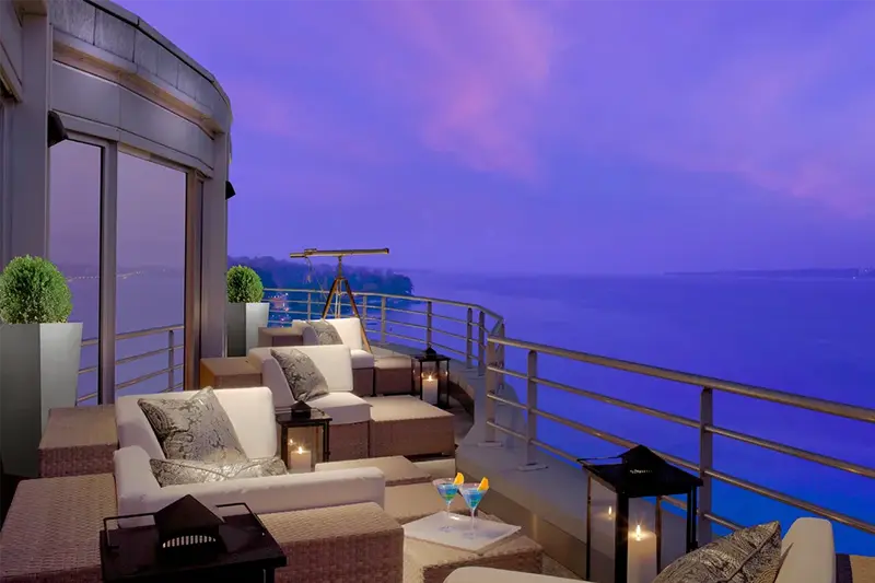 Royal Penthouse Suite at Hotel President Wilson in Geneva, Switzerland