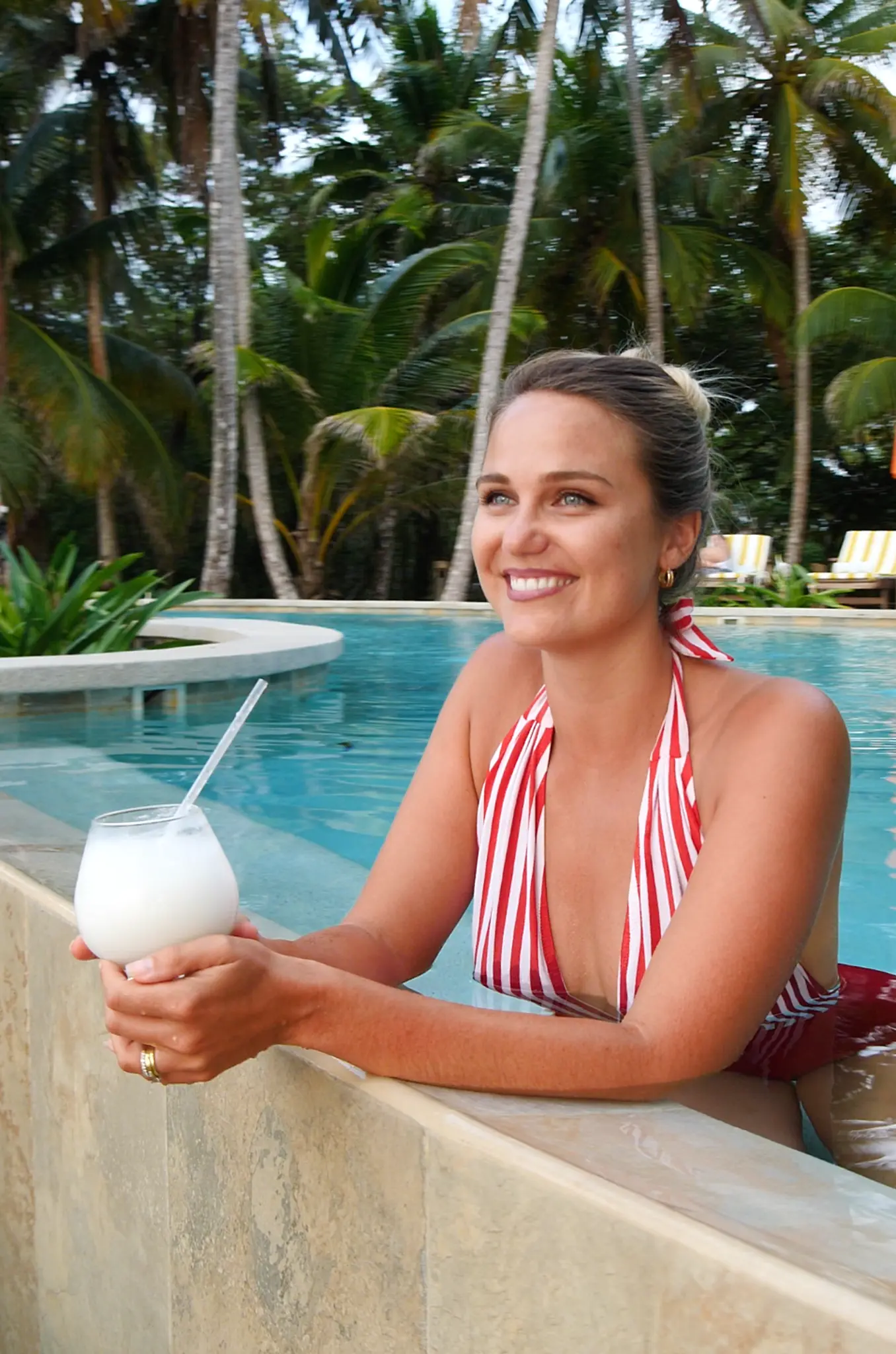 Host Amber Wyatt from AWE's Private Islands