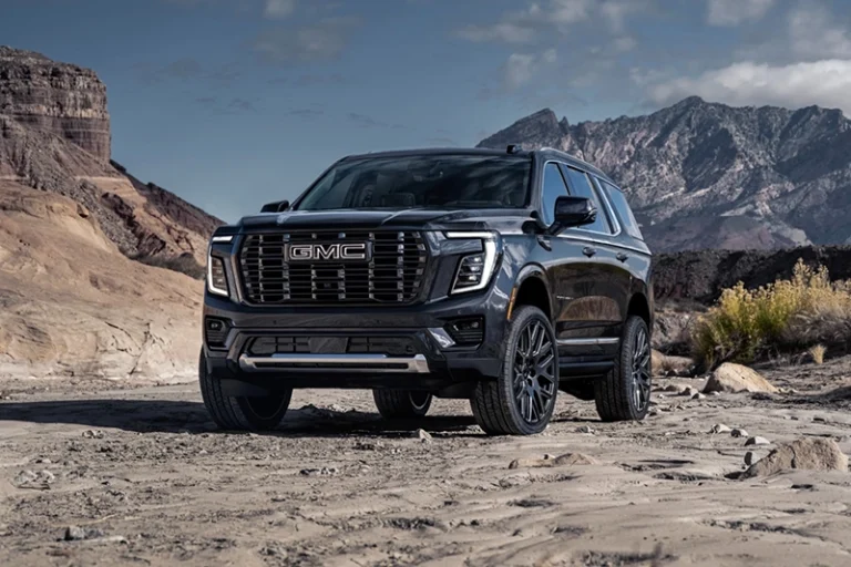 This photo shows the 2026 Yukon. (Courtesy of General Motors via AP)